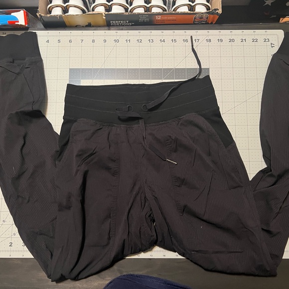 Lululemon Black Joggers - Picture 2 of 6